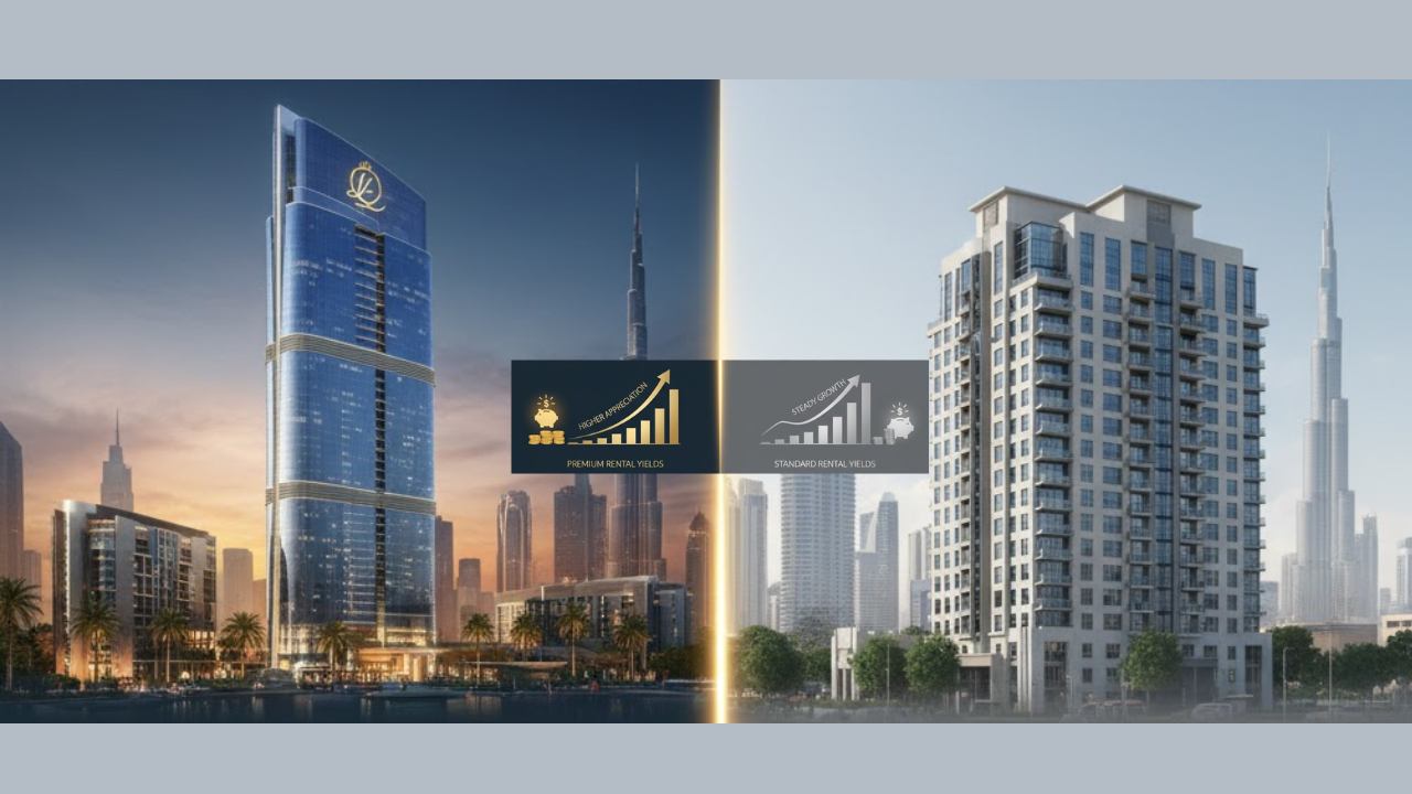 Branded vs Non-Branded Properties in Dubai | ROI & Investment Guide