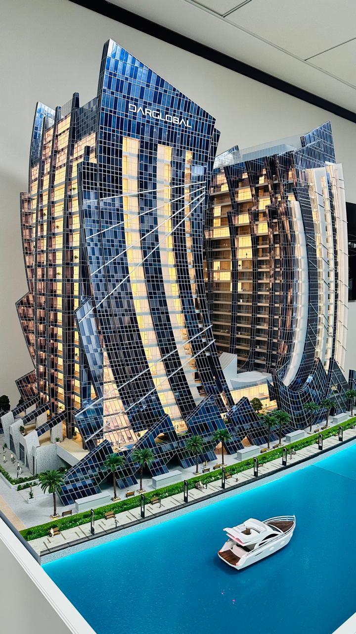 Da Vinci Tower, Interiors by Pagani