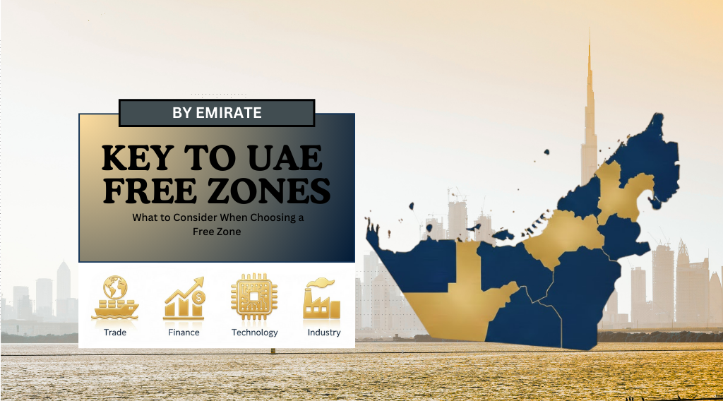 UAE Free Zones Guide –Main Free Zones for Company Setup Across the UAE